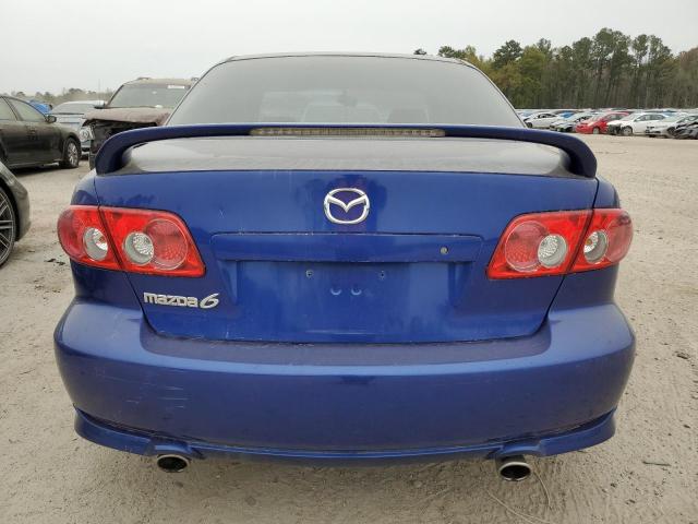 1YVFP80D735M42976 - 2003 MAZDA 6 S BLUE photo 6