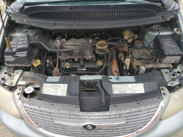 2C4GP54L61R214932 - 2001 CHRYSLER TOWN & COU LXI SILVER photo 12