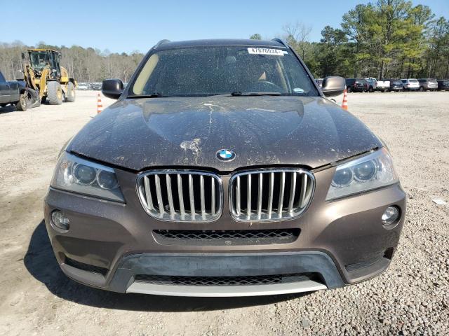 5UXWX9C54E0D36762 - 2014 BMW X3 XDRIVE28I BROWN photo 5