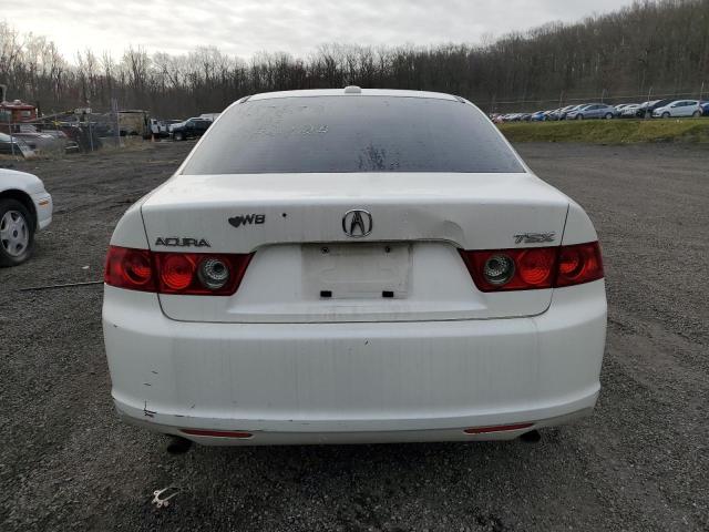 JH4CL96906C025422 - 2006 ACURA TSX WHITE photo 6