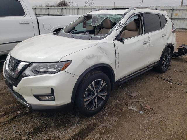 5N1AT2MVXHC838135 - 2017 NISSAN ROGUE SV WHITE photo 1