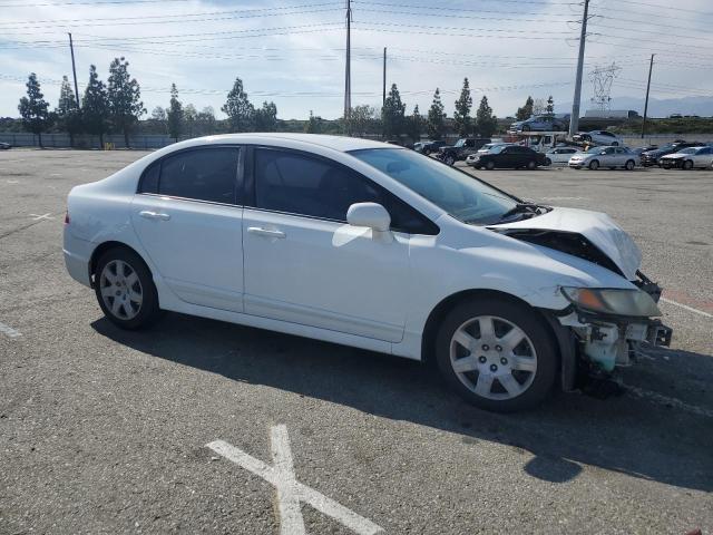 2HGFA16549H316382 - 2009 HONDA CIVIC LX WHITE photo 4