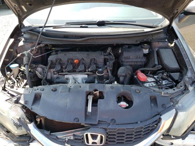 19XFB2F51DE262786 - 2013 HONDA CIVIC LX GRAY photo 11