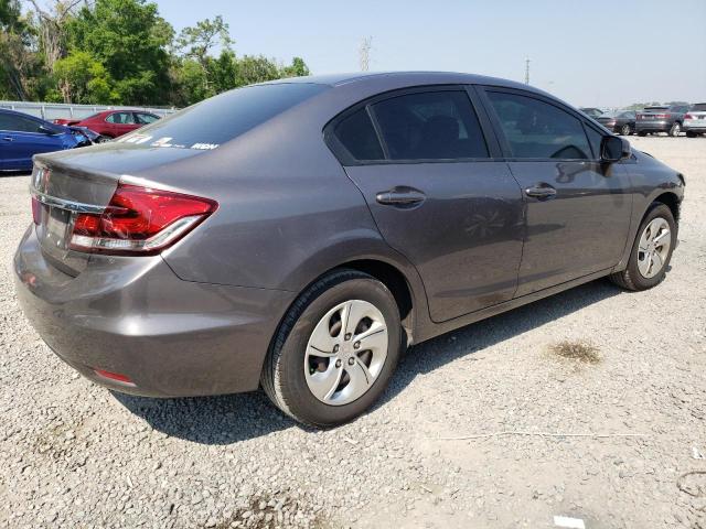 19XFB2F51DE262786 - 2013 HONDA CIVIC LX GRAY photo 3