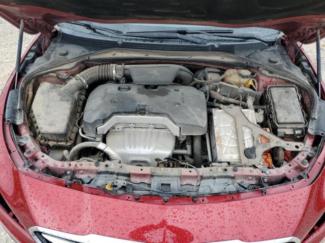 1G4ZN5SZ8KU128527 - 2019 BUICK LACROSSE PREFERRED RED photo 11