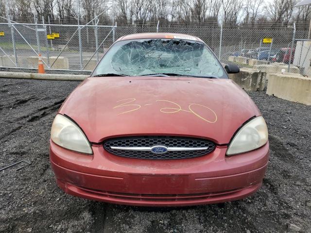 1FAFP5225YA167743 - 2000 FORD TAURUS LX RED photo 5