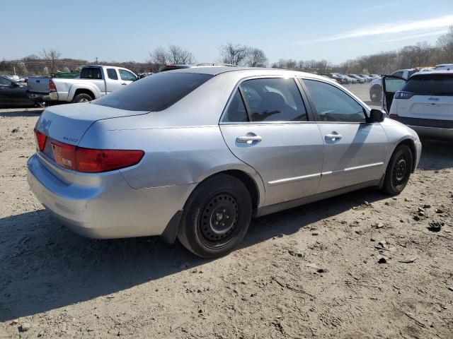 1HGCM66385A049374 - 2005 HONDA ACCORD LX SILVER photo 3