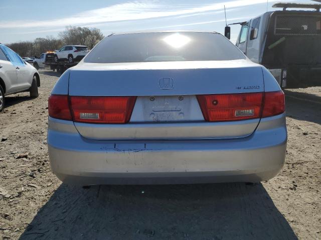 1HGCM66385A049374 - 2005 HONDA ACCORD LX SILVER photo 6