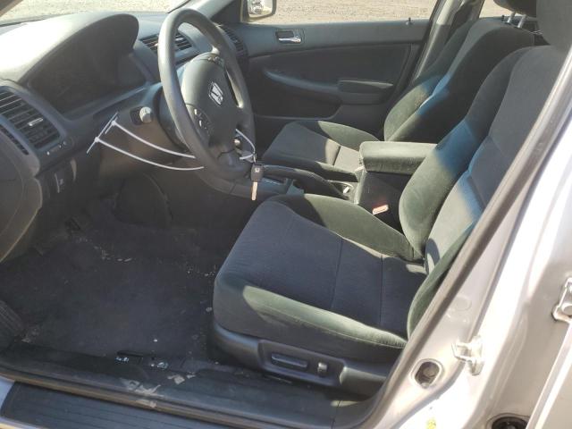 1HGCM66385A049374 - 2005 HONDA ACCORD LX SILVER photo 7