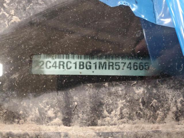 2C4RC1BG1MR574665 - 2021 CHRYSLER PACIFICA TOURING L BLACK photo 14