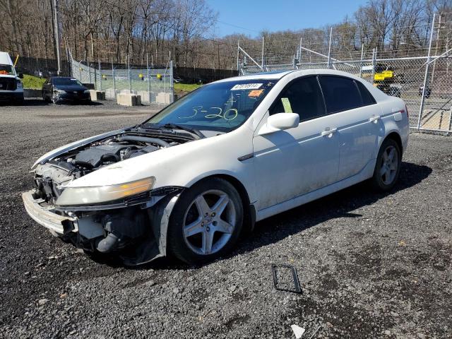 19UUA66295A024794 - 2005 ACURA TL WHITE photo 1