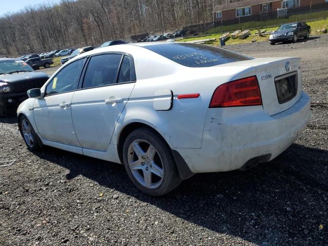 19UUA66295A024794 - 2005 ACURA TL WHITE photo 2