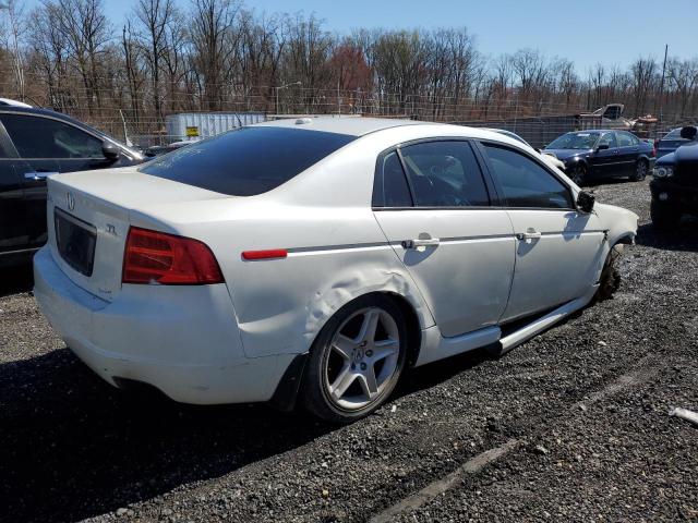 19UUA66295A024794 - 2005 ACURA TL WHITE photo 3