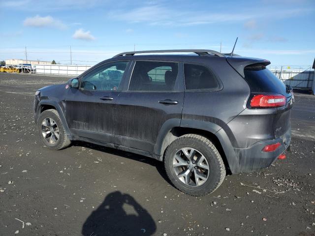 1C4PJMBS7GW224844 - 2016 JEEP CHEROKEE TRAILHAWK GRAY photo 2