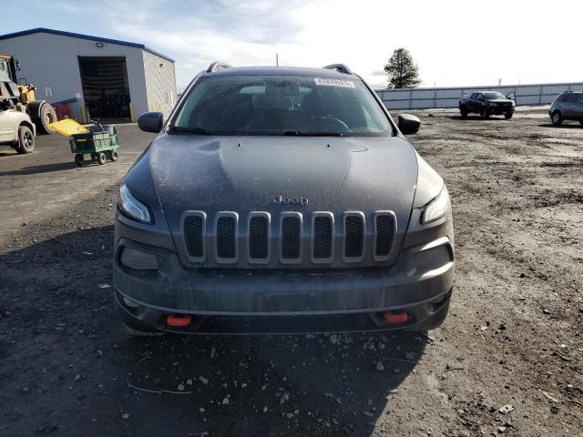 1C4PJMBS7GW224844 - 2016 JEEP CHEROKEE TRAILHAWK GRAY photo 5