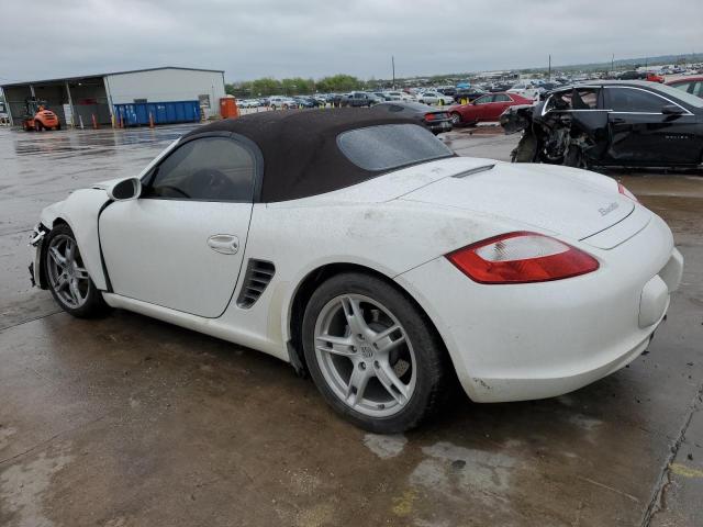 WP0CA29817U710610 - 2007 PORSCHE BOXSTER WHITE photo 2