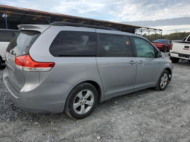 5TDKK3DC2CS219097 - 2012 TOYOTA SIENNA LE SILVER photo 3