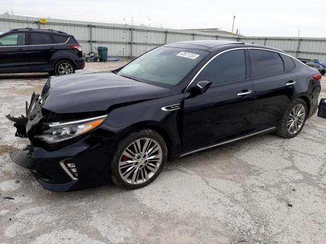 5XXGV4L29JG204316 - 2018 KIA OPTIMA SXL BLACK photo 1