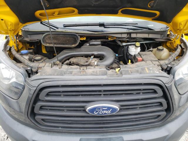 1FTYR2XM8JKA99590 - 2018 FORD TRANSIT T-250 YELLOW photo 12