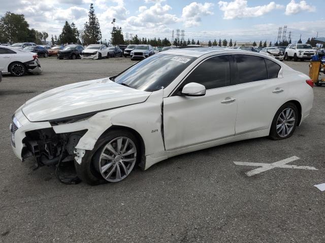 JN1CV7AP0HM640140 - 2017 INFINITI Q50 BASE WHITE photo 1