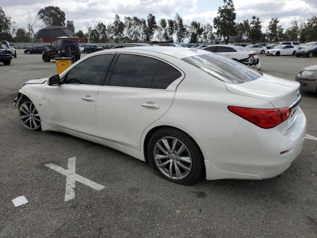 JN1CV7AP0HM640140 - 2017 INFINITI Q50 BASE WHITE photo 2