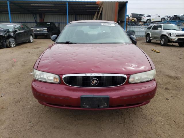 2G4WS52J931173964 - 2003 BUICK CENTURY CUSTOM RED photo 5