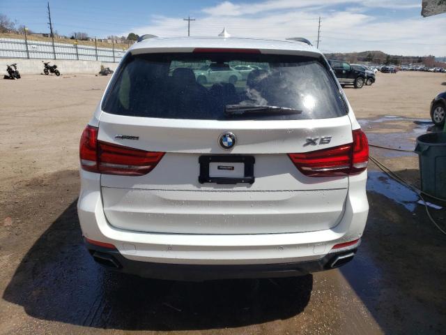 5UXKT0C5XG0F75449 - 2016 BMW X5 XDR40E WHITE photo 6