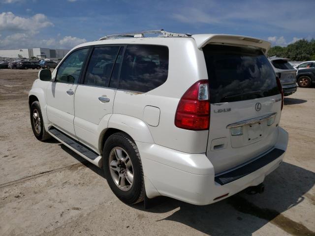 JTJBT20X080153284 - 2008 LEXUS GX 470 WHITE photo 2