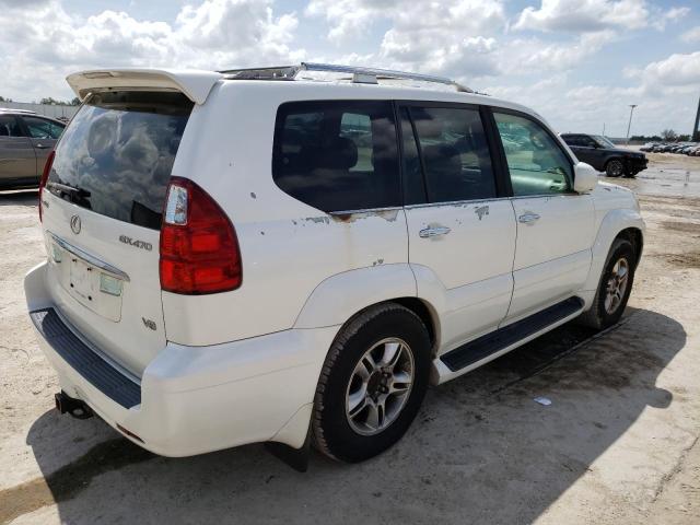 JTJBT20X080153284 - 2008 LEXUS GX 470 WHITE photo 3