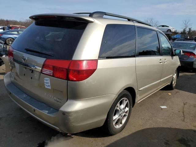 5TDZA22C34S144684 - 2004 TOYOTA SIENNA XLE GOLD photo 3