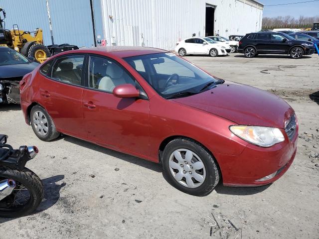 KMHDU46D88U580881 - 2008 HYUNDAI ELANTRA GLS RED photo 4