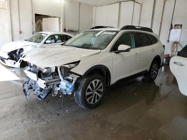 4S4BTADC6N3118761 - 2022 SUBARU OUTBACK PREMIUM WHITE photo 1