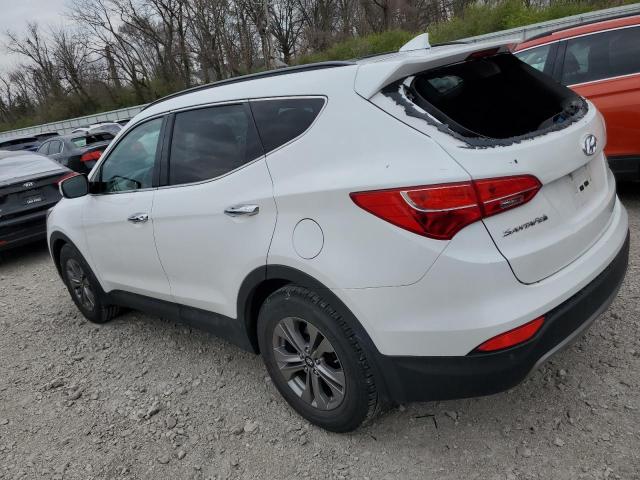 5XYZUDLB7GG378675 - 2016 HYUNDAI SANTA FE S WHITE photo 2