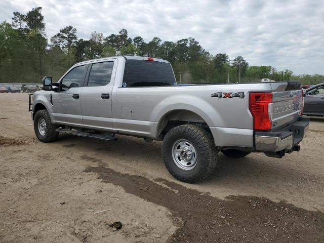 1FT8W3BN7NED69587 - 2022 FORD F350 SUPER DUTY SILVER photo 2