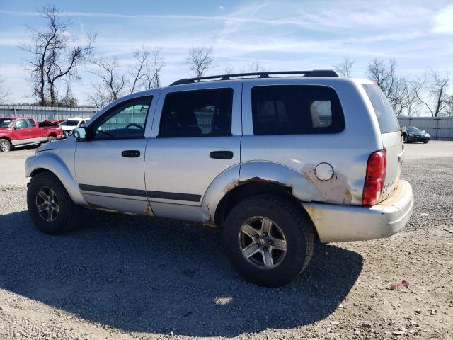 1D4HB48N26F119083 - 2006 DODGE DURANGO SLT SILVER photo 2