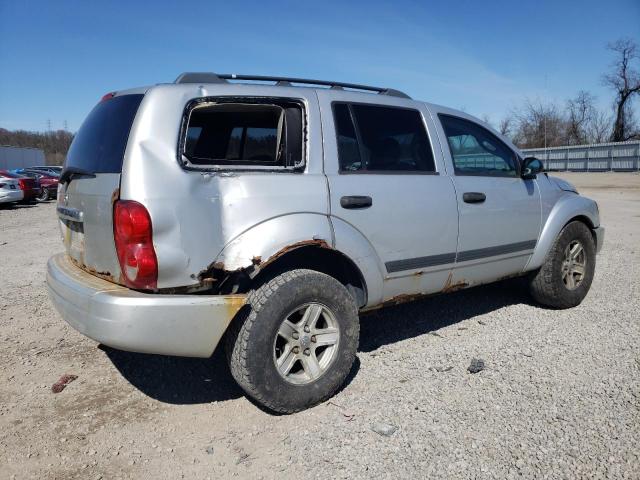 1D4HB48N26F119083 - 2006 DODGE DURANGO SLT SILVER photo 3