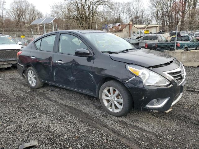 3N1CN7AP9FL800328 - 2015 NISSAN VERSA S BLACK photo 4