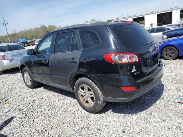 5NMSG3AB9AH337032 - 2010 HYUNDAI SANTA FE GLS BLACK photo 2