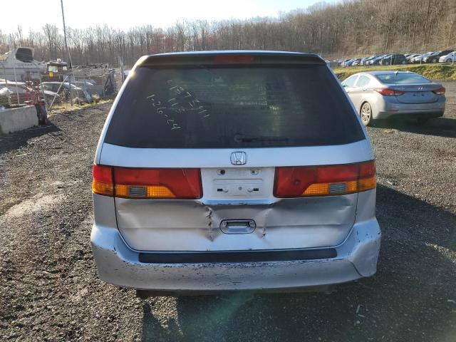 5FNRL18503B043697 - 2003 HONDA ODYSSEY LX SILVER photo 6