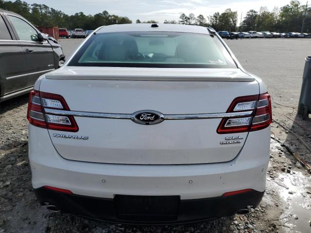 1FAHP2E80EG164233 - 2014 FORD TAURUS SEL WHITE photo 6