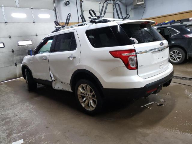 1FM5K8D88EGC46545 - 2014 FORD EXPLORER XLT 白色 照片 2