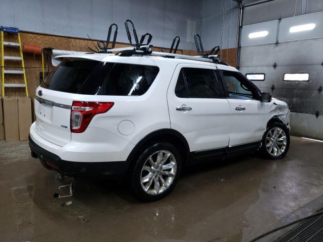 1FM5K8D88EGC46545 - 2014 FORD EXPLORER XLT 白色 照片 3