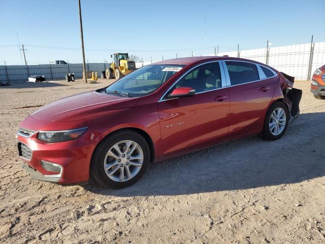 1G1ZE5ST6GF279421 - 2016 CHEVROLET MALIBU LT MAROON photo 1