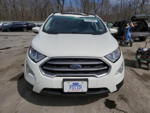 MAJ6S3GL6LC323712 - 2020 FORD ECOSPORT SE WHITE photo 5