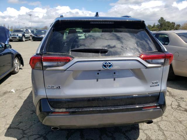 JTMEWRFV3KD516005 - 2019 TOYOTA RAV4 XSE GRAY photo 6