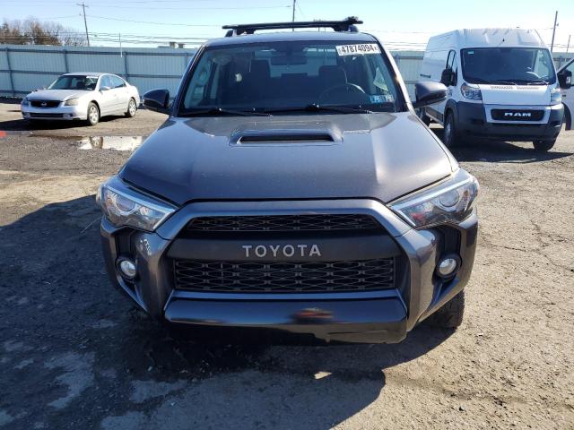 JTEBU5JR1G5366419 - 2016 TOYOTA 4RUNNER SR5/SR5 PREMIUM GRAY photo 5