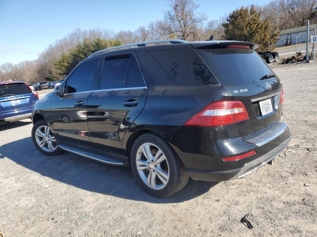 4JGDA5HB3DA203428 - 2013 MERCEDES-BENZ ML 350 4MATIC BLACK photo 2
