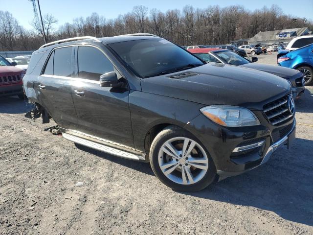4JGDA5HB3DA203428 - 2013 MERCEDES-BENZ ML 350 4MATIC BLACK photo 4