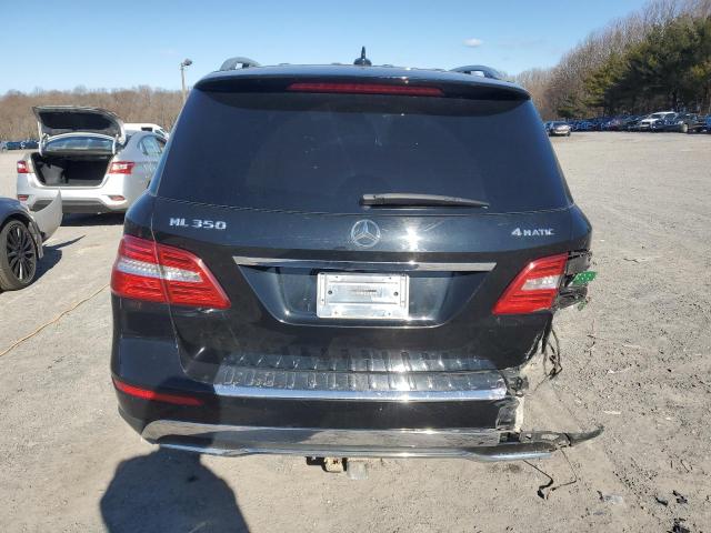 4JGDA5HB3DA203428 - 2013 MERCEDES-BENZ ML 350 4MATIC BLACK photo 6