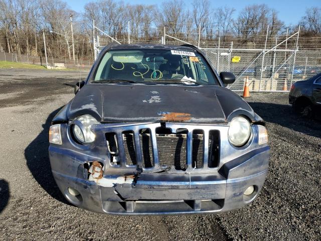 1J8FF47W87D260894 - 2007 JEEP COMPASS BLACK photo 5